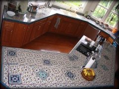 Столешница из мозаики