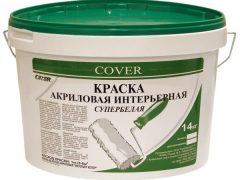 Акриловая краска для стен
