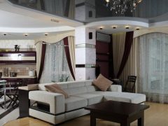 Разделение комнаты на кухню и гостиную