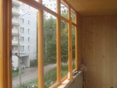 Деревянное остекление своими руками