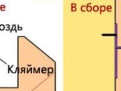 кляймер для вагонки: соедение