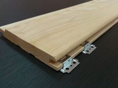 крепеж для вагонки кляймер
