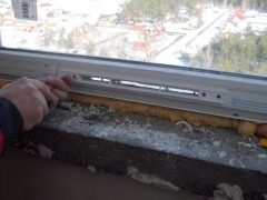Клапан приточного воздуха на пластиковые окна - монтаж